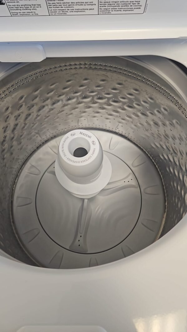 Maytag MVW4505MW2 New 28 Inch 5.2 Cu. Ft. Top Load Smart Washer- White - Image 3