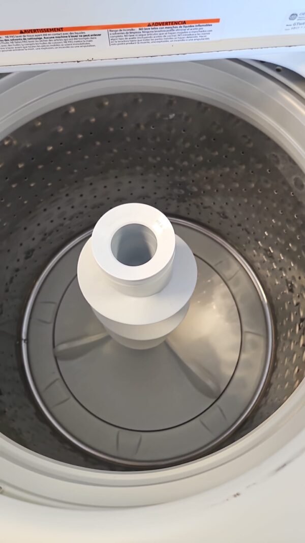 GE GTW485ASJ3WS Used 27 Inch 4.2 cu. ft. Top Load Washer- White - Image 3