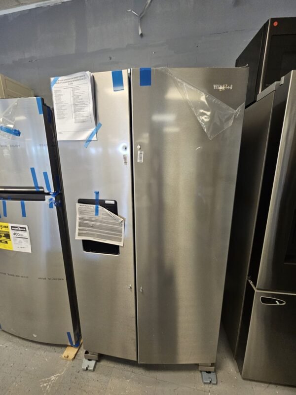 Whirlpool WRS325SDHZ13 New Freestanding Side by Side Fridge- Stainless Steel - Image 2