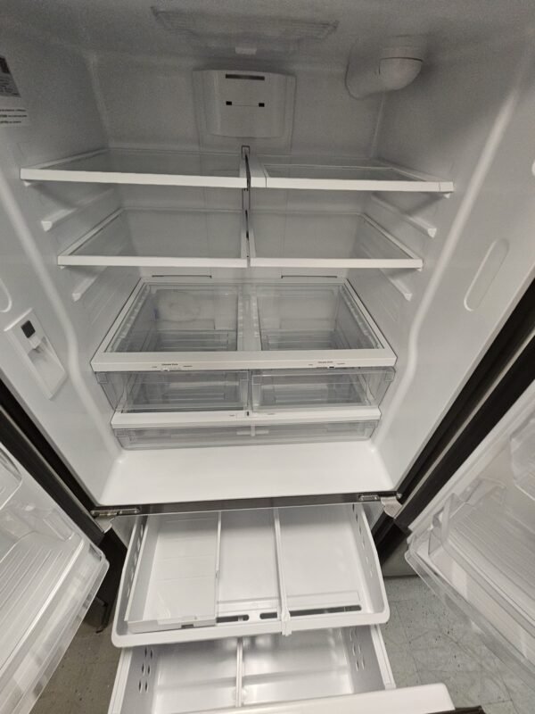 GE GNE27JYMWFFS 36 Inch French Door Refrigerator- Stainless Steel - Image 3