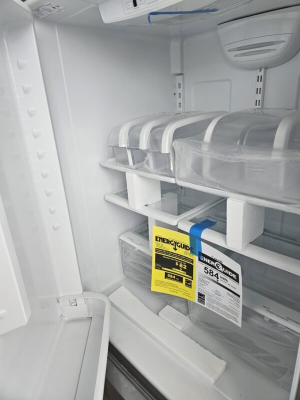 Whirlpool WRB322DMBM05 33 Inch Bottom-Freezer Refrigerator- Stainless Steel - Image 3
