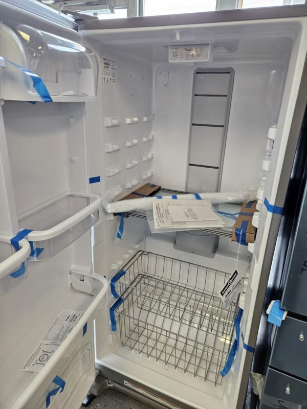 Whirlpool WSZ57L18DM08 30 Inch Freestanding Upright Freezer- Stainless Steel - Image 4