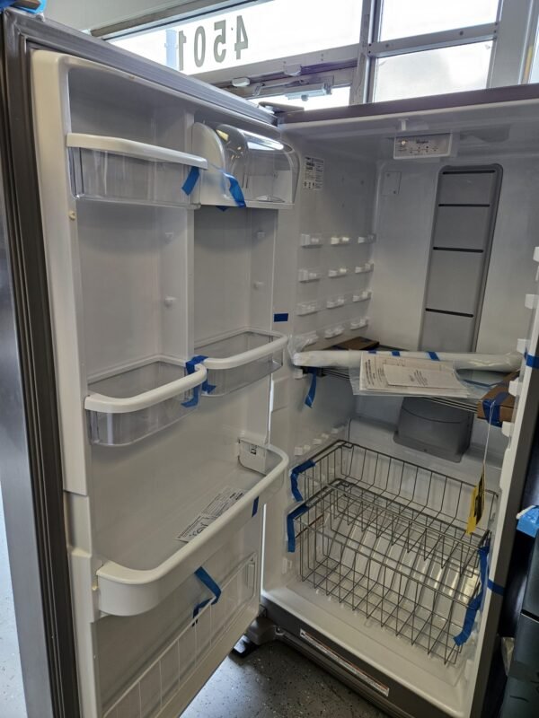 Whirlpool WSZ57L18DM08 30 Inch Freestanding Upright Freezer- Stainless Steel - Image 3