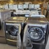 LG WM9500HKA & DLEX9000V Used Mega Capacity Mix-Matched Washer & Dryer Set - Image 3