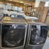 LG WM9500HKA & DLEX9000V Used Mega Capacity Mix-Matched Washer & Dryer Set - Image 2