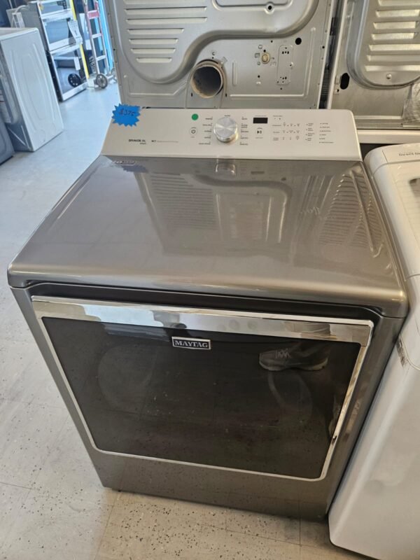 Maytag MEDB855DC4 Used 29 Inch 8.8 cu. ft. Electric Dryer- Metallic Slate - Image 2