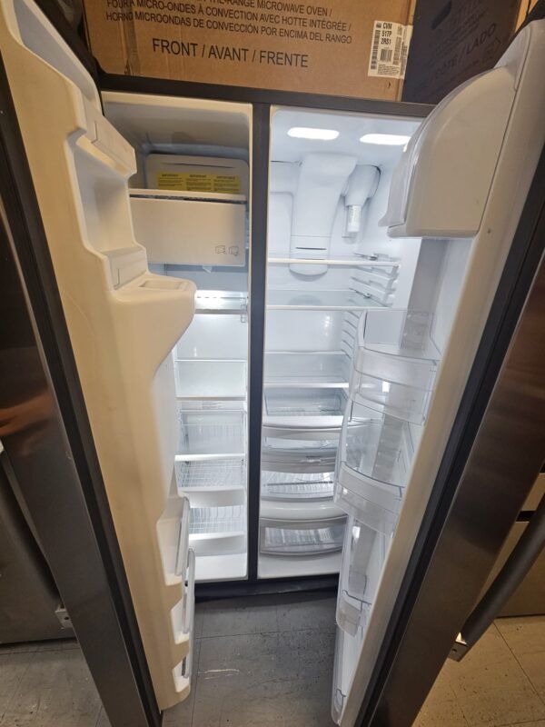 GE GZS22IYNYHFS New Counter Depth Side by Side Refrigerator- Stainless Steel - Image 6