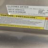 Samsung DVE54R7600C Used 27 Inch 7.4 Cu. Ft. Electric Dryer- Champagne - Image 4