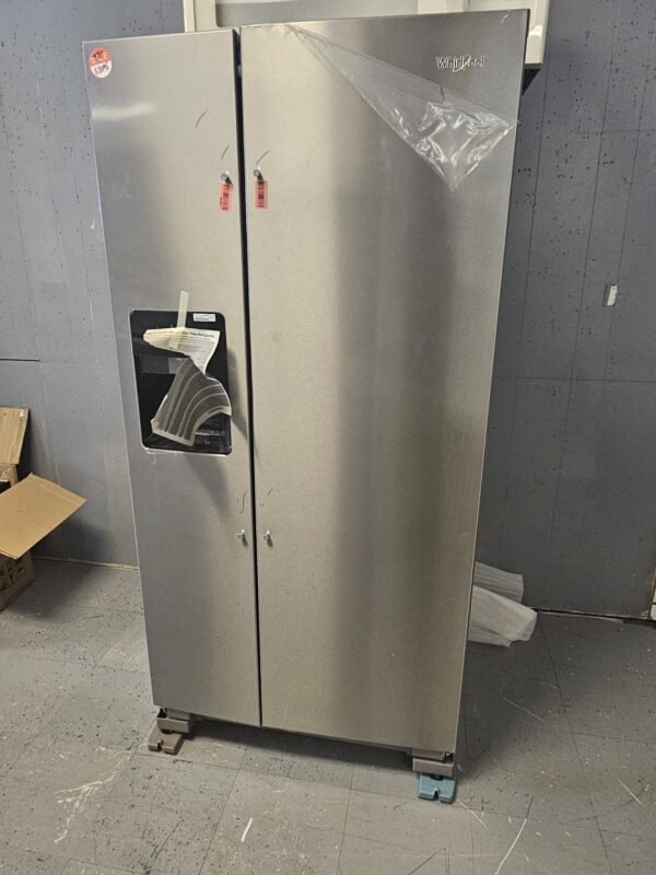 Whirlpool WRS321SDHZ13 New 33 Inch Side by Side Refrigerator- Stainless Steel - Image 2
