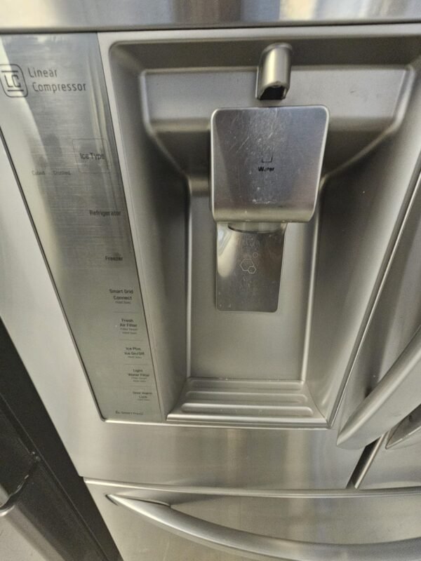 LG LFXS30726S Used 36 Inch French Door Refrigerator- Stainless Steel - Image 6