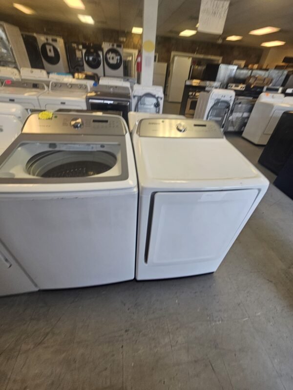 Samsung WA50R5400AW-DVE50R5200W Refurbished Washer/Dryer Set- White - Image 2