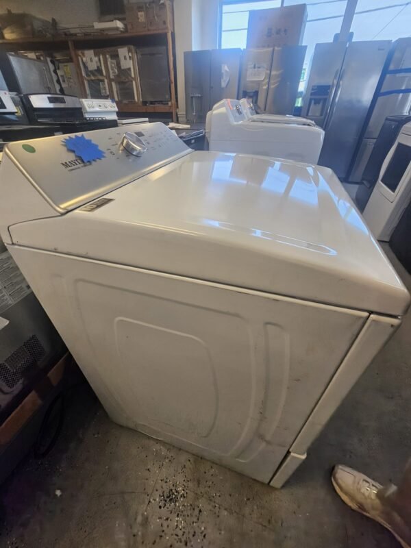 Maytag MEDB765FW0 Used 27 Inch Electric Dryer with IntelliDry- White - Image 5