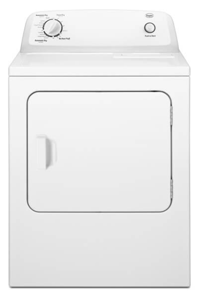 Roper RED4516FW Used 6.5 cu. ft. Front Load Electric Dryer