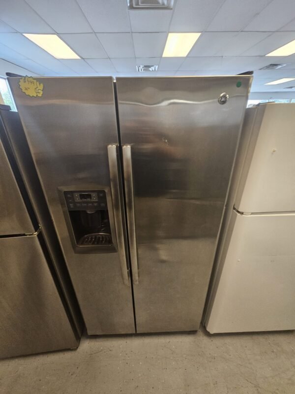 Refurbished GE Profile PZS23KSESS 23.3 Cu. Ft. Counter-Depth Side-by-Side Refrigerator - Image 2