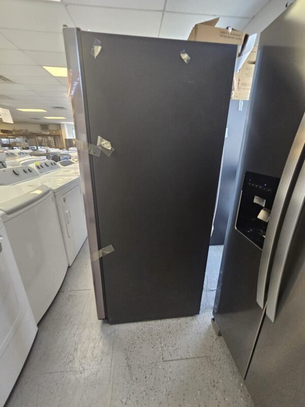 GE GSE25GYPHCFS New 36" Freestanding Side by Side Refrigerator- Stainless Steel - Image 5