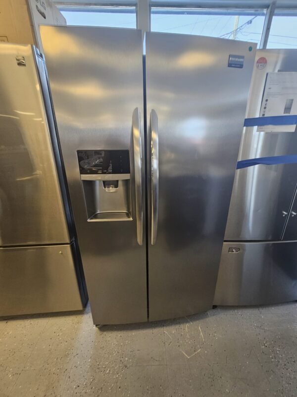 Frigidaire FGHS2631PF Used 36 Inch Side-by-Side Refrigerator- Stainless Steel - Image 2