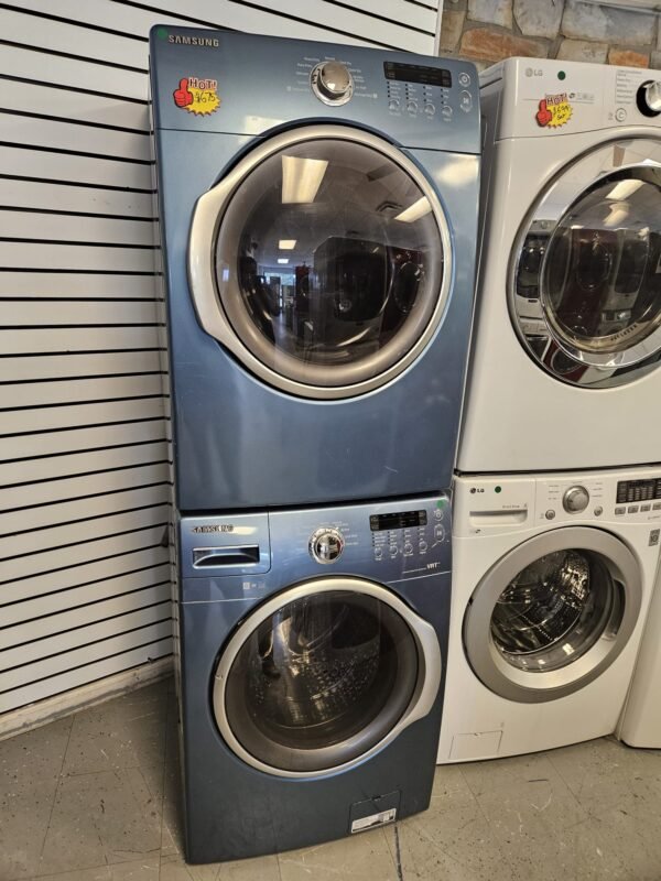 Samsung Refurbished Front Load Stackable Set