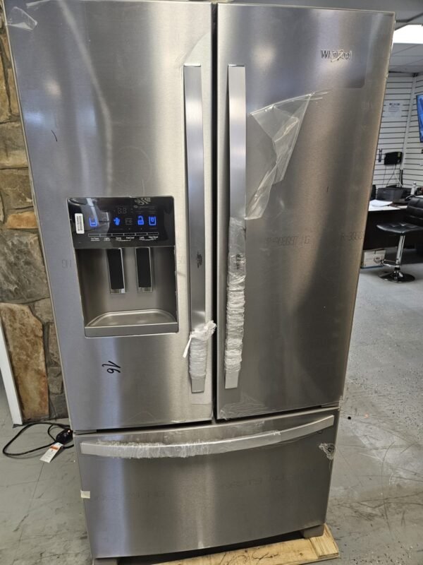 Whirlpool WRFF3436RZ New 36 Inch French Door Refrigerator- Stainless Steel - Image 2