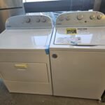 Whirlpool New 3.8 cu. ft. Top Load Washer and 7.0 cu. ft. Top Load Electric Dryer Set
