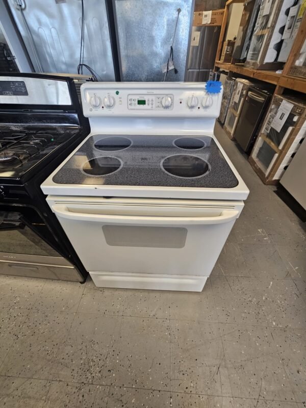 GE Used Electric Range Freestanding - White