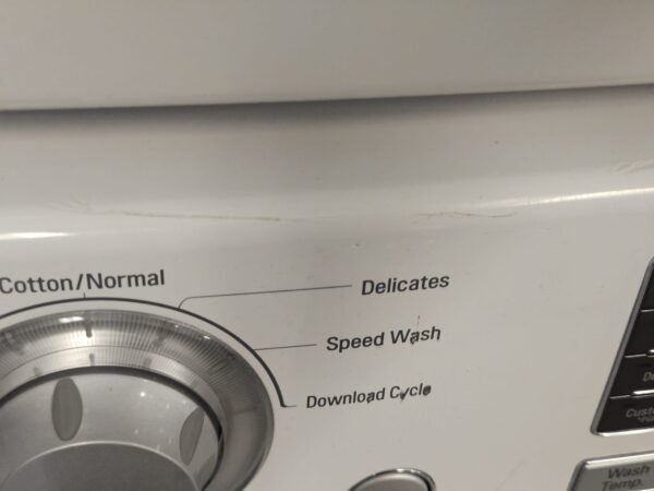 LG WM3170CW 4.3 cu. ft. Front Load Washer DLEX3700W 7.4 cu. ft. Dryer - Image 3