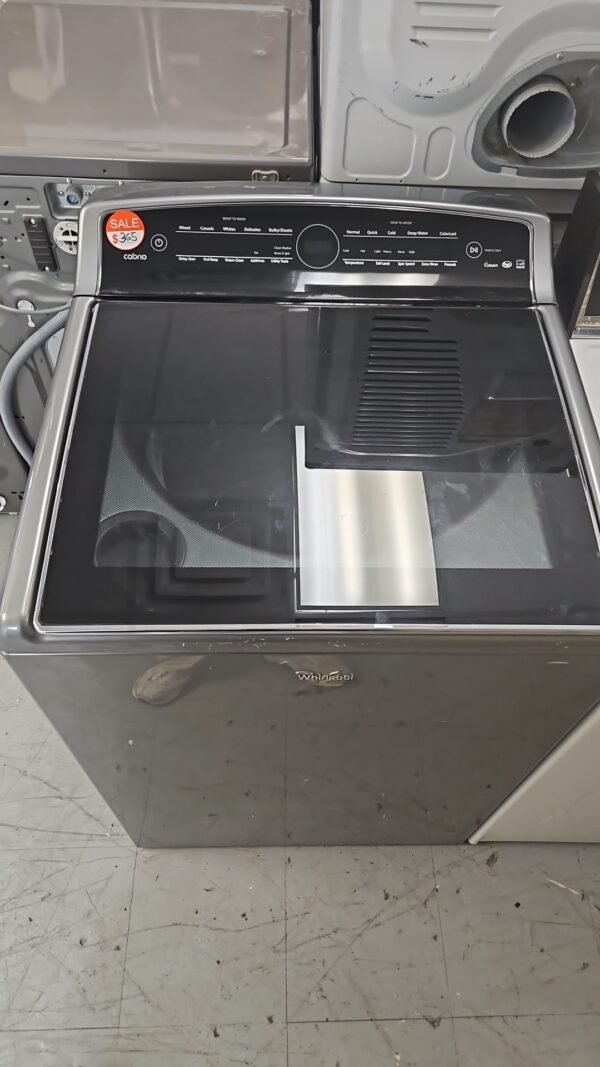 Whirlpool Cabrio WTW8500DC 28 Inch Top Load Washer - Image 2