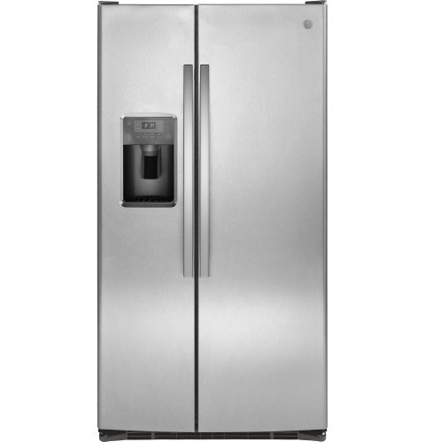 GE GSE25GSHJCSS Used 25.3 Cu. Ft. Side-By-Side Refrigerator- Stainless Steel