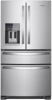 Whirlpool WRMF3636RZ00 New 36 Inch 4-Door Refrigerator- Stainless Steel