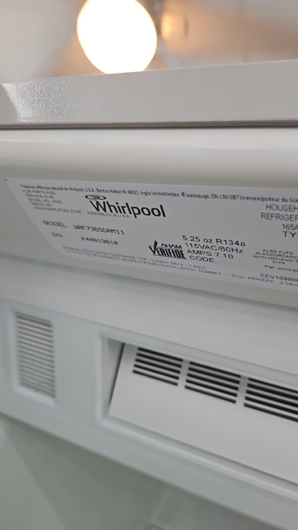 Whirlpool WRF736SDAM11 36 Inch French Door Refrigerator - Image 4
