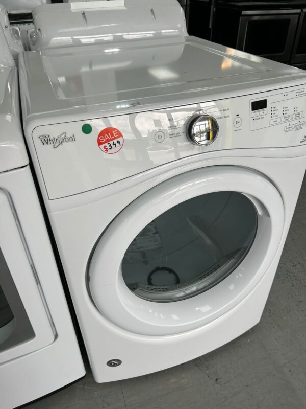 Whirlpool WED75HEFW1 7.4 Cu. Ft. Front Load Electric Dryer - Image 2