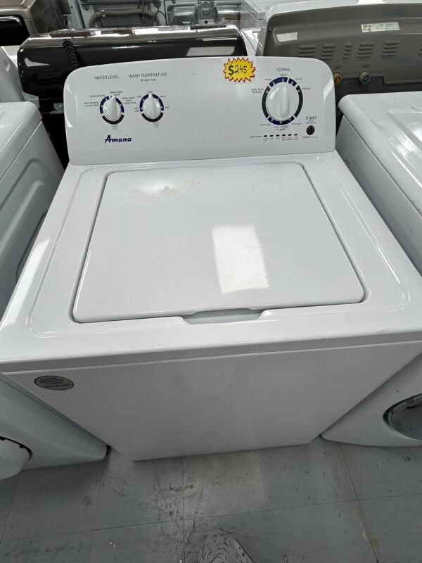 Amana NTW4516FW4 Used 27.5 Inch Top Load Washer- White - Image 2